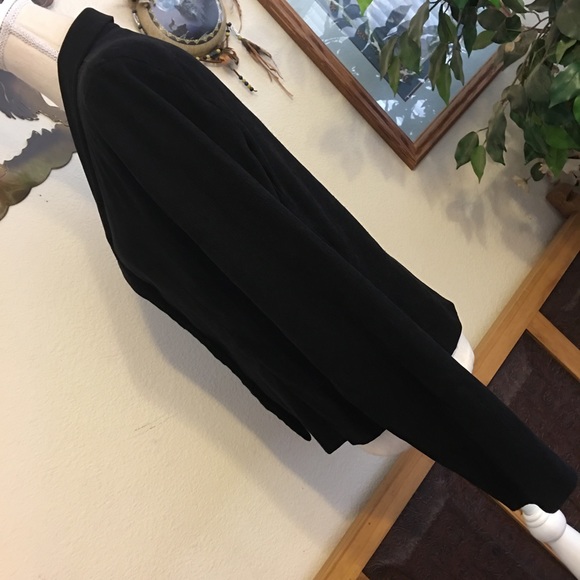 Vintage “I” Countess black textured career jacket - Picture 4 of 8